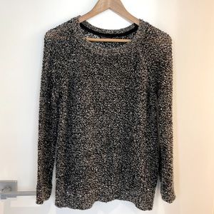 Topshop sparkle mesh sweater